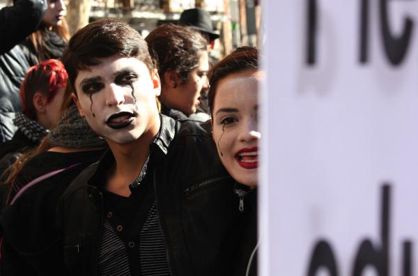 Defendiendo el bachillerato de arte.