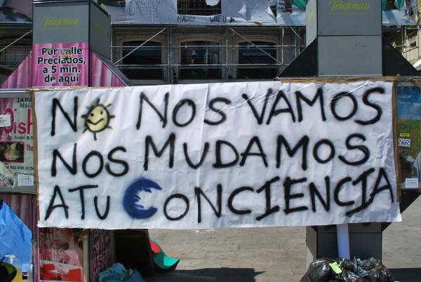 No nos vamos nos mudamos a tu conciencia