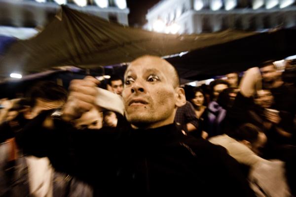 Performance grito mudo.