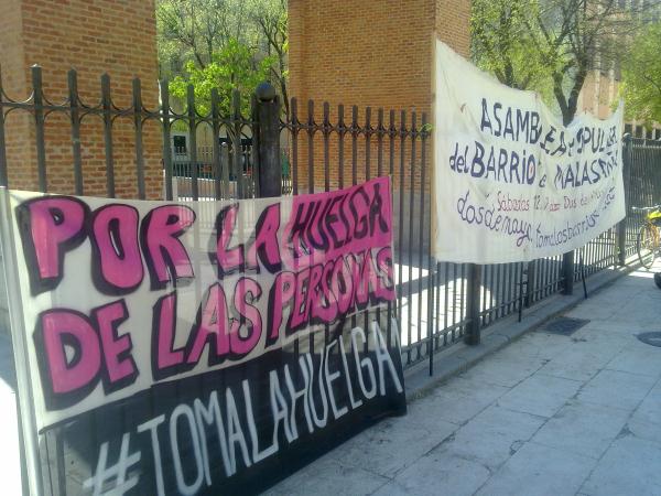 antes de salir a la mani
