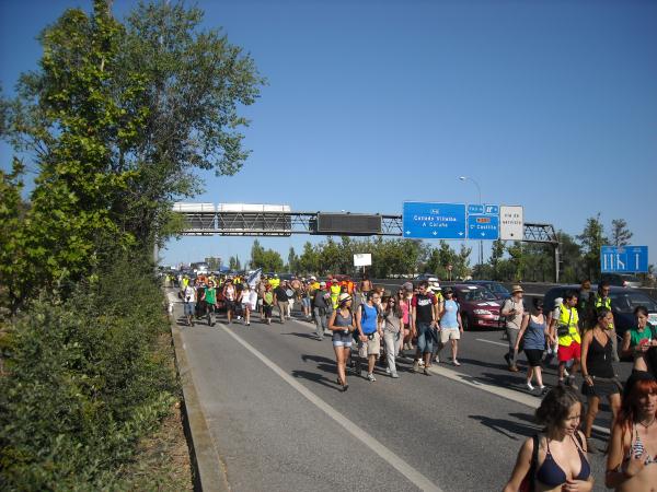 marcha noroeste por la A6