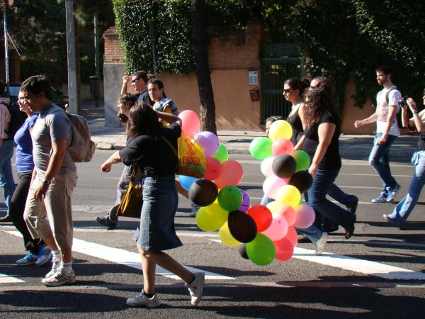 A la mani con ilusión