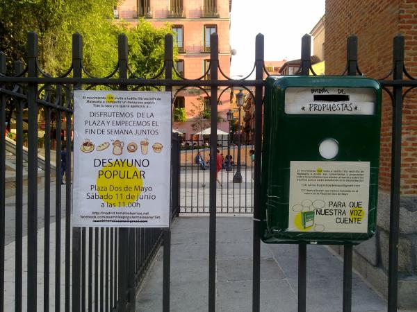 buzon para propuesta del barrio