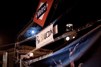 Acampada Noche. Acampada Noche.