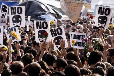 Manifestaciones, Concentraciones y Acciones.